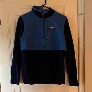 L.L. Bean Blue and Black Sweatshirt
